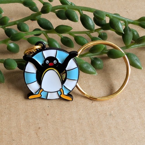 Pingu keyring penguin 1990s - keyring,