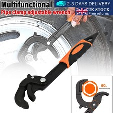 Multi-Functional Universal Wrench Set Self Adjusting Spanner Pipe Wrench UK