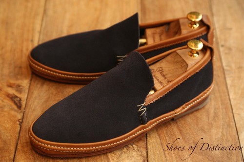 Oliver sweeney blue suede - sweeney,