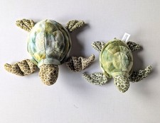 2 x Green Sea Turtles Plush