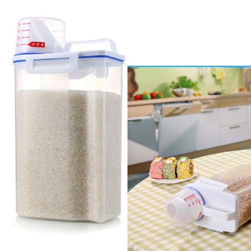 Rice storage barrel measuring - storage,