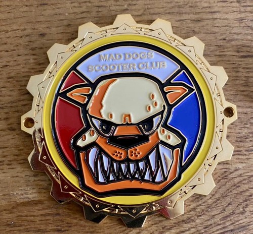 Mad dogs scooter club cog - mad,
