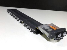 low loader trailer 10 axle(extendable) "Broshuis" WSI truck models  1:50 scale
