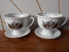 OWL cup & saucer pair