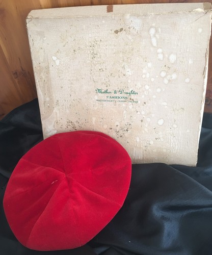Vintage 1940s 50s betmar - 1940s-50s, red