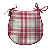Highland Check Red D-Shaped