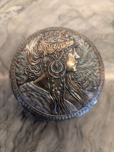 Art nouveau jewelry - art, box