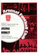 REPRODUCTION Arsenal v Burnley