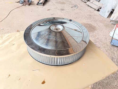Chrome air filter - chrome, 4