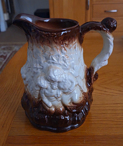 Burleigh ironstone jug - ironstone,