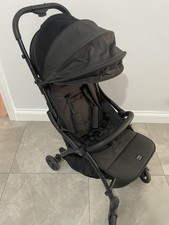 Mini Uno Touchfold Stroller with Raincover - Black