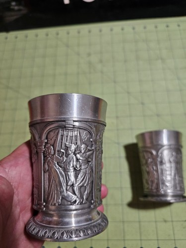 Singapore pewter mug - pewter,