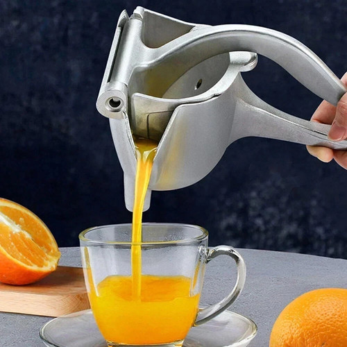 Aluminum alloy manual juicer - aluminum,