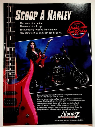 Alvarez 1992 scoop electric - 1992,