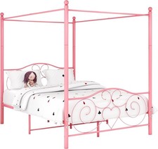 Unbranded Pink Canopy Bed