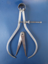 9 inch Outside Calipers, Used condition + Moore and Wright 4.5" Inside Callipers