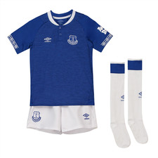 Everton Football Mini Kit (Size 6-7y) Umbro 2018/19 Infant Mini Kit - New