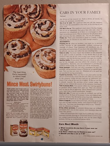 Vintage side bordens mince - 2,
