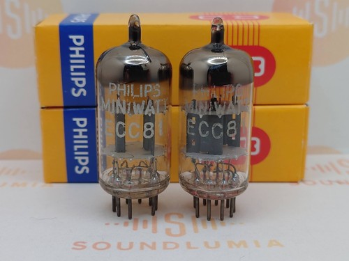 Philips ecc81 12at7 foil d - 2x,