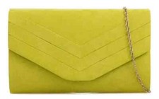 Women's Faux Suede Clutch Bags