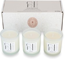 3x100g Scented Candles Set