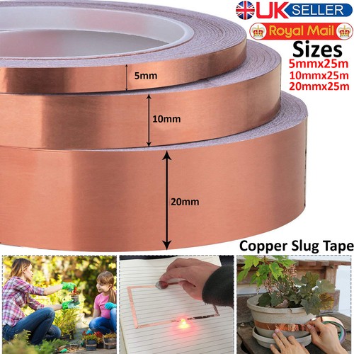 25m copper slug snail - 25m, tape