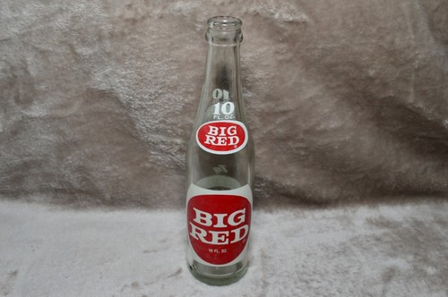 Vintage glass big red - glass, soda