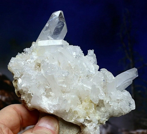 Gwindel faden quartz - faden, crystal