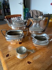 Silver 1930s Complete Tea