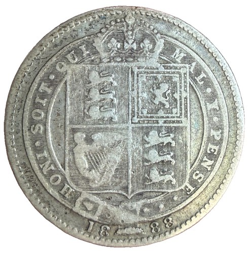 1888 queen victoria silver - queen,