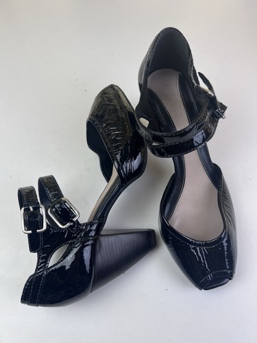 Clark uk6 peep - uk6.5, black