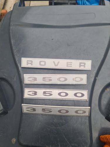 Rover 3500cc badges - rover,