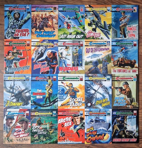 Commando comics job lot - comics,