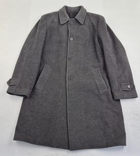 M&S Coat Medium Grey Mens