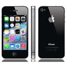 Apple iPhone 4s Unlocked iOS 7.1.2 16GB Black Good Condition