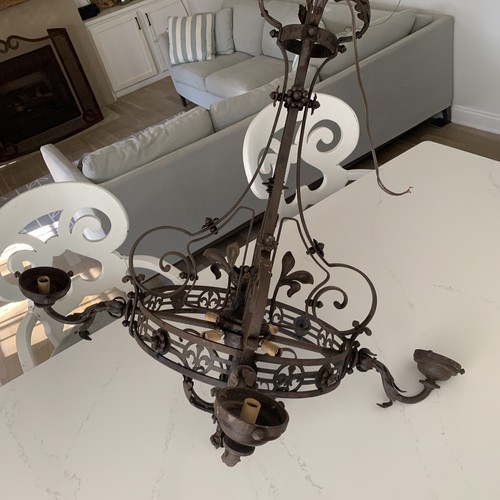 Antique wrought cast iron - wrought,