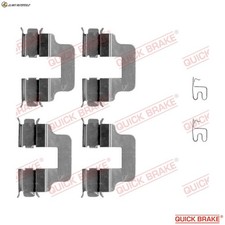Accessory set disc brake pad