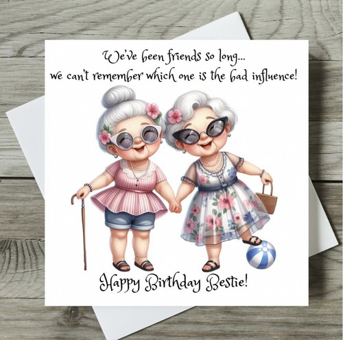 Funny birthday card - funny,