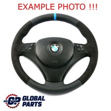 BMW 1 3 Series E87 E90 E91 NEW Leather / Alcantara M Sport Look Steering Wheel