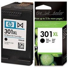 Genuine HP 301XL CH563E Black