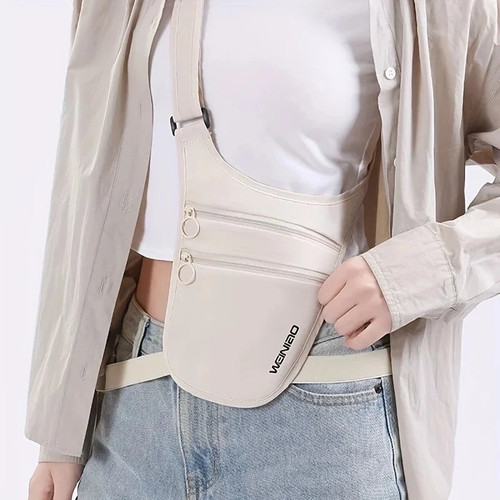 Invisible travel waist - invisible, packs
