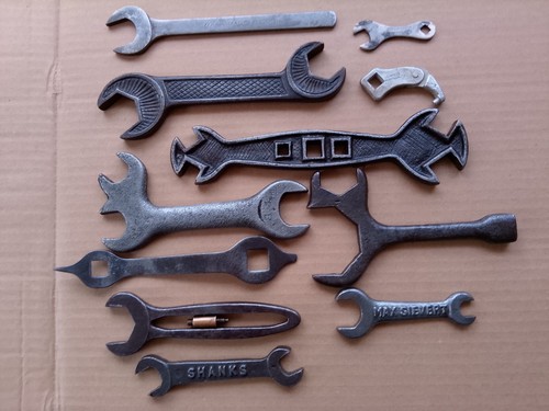Antique vintage spanners - vintage,