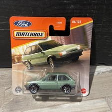 Ford Fiesta xr2 Mk2 1983 Metalflake Green 1:64 DIECAST Model Car Matchbox NEW