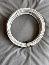 10m COAXIAL SATELLITE CABLE EXTENSION VIRGIN MEDIA SKY TV BROADBAND F CONNECTOR