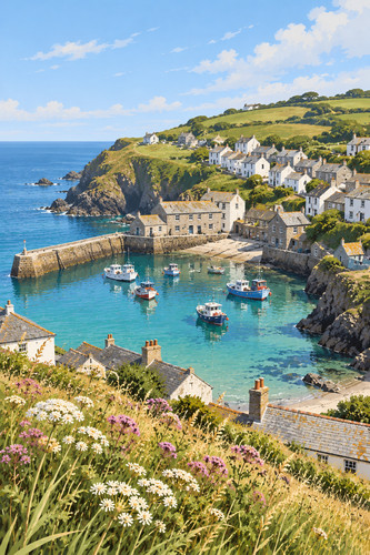 Port isaac cornwall cornish - port,
