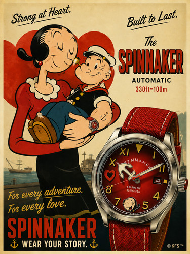 Spinnaker popeye collectable - spinnaker,