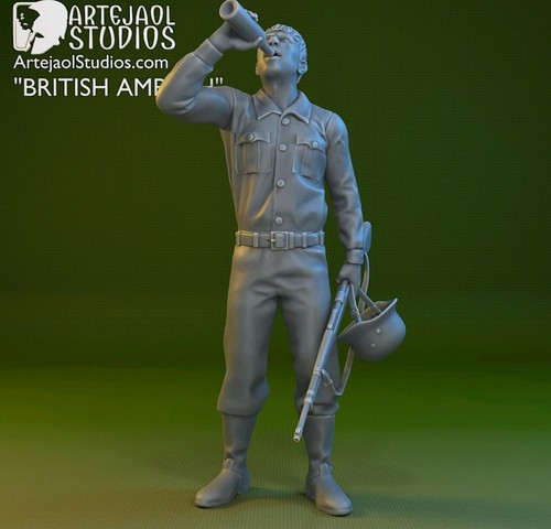 Ww2 german soldier 16 - soldier, 1:16