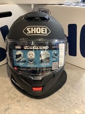 Shoei Modular Motorcycle Helmet Neotec 3 Matt Black Large Flip Up Motorbike