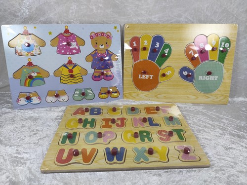 Wooden jigsaw shape - x,