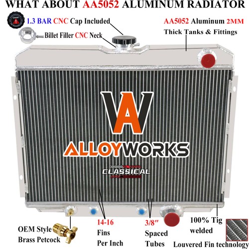 Rows radiator for - radiator, 1967-1970